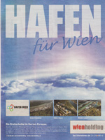 Wien Holding - Hafen Wien; Gratiszeitung HEUTE, 18. 7. 2014 S 27