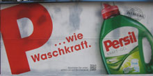 PERSIL-Plakat, 1100 Laxenburger Strae; Bild: WEBSCHOOL Aufnahmedatum: 1. Feb. 2015